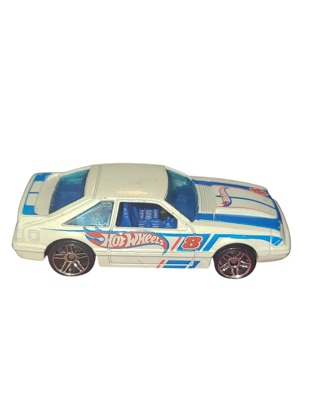 1987 - 1993 Ford Mustang GT Racing 5.0 Fox Body  1/64 Scale Collectible Model  D